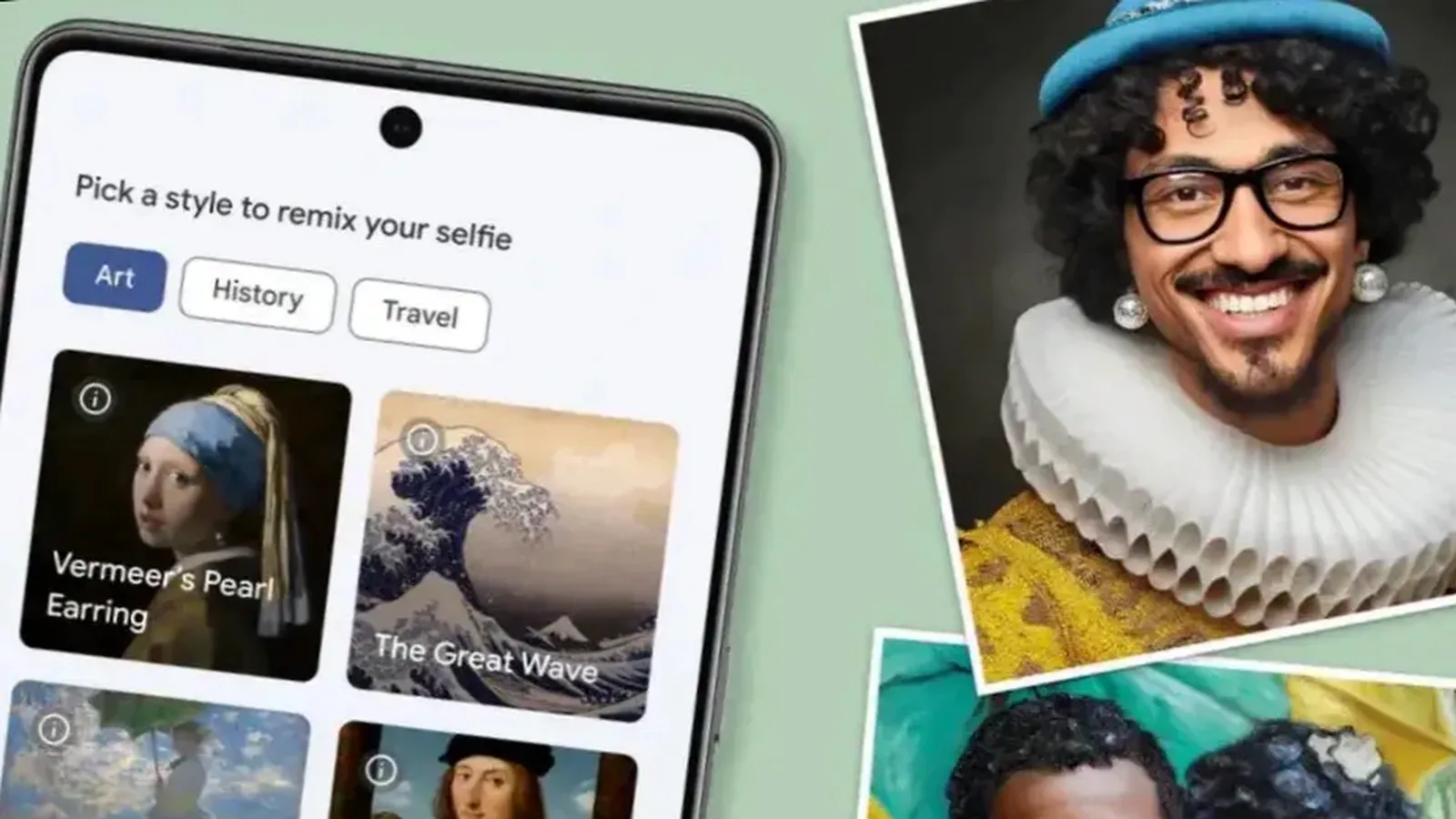Google Pakai AI Generatif untuk Ciptakan Art Selfie Realistik - credit: androidcentral - pibitek.biz - Sejarah