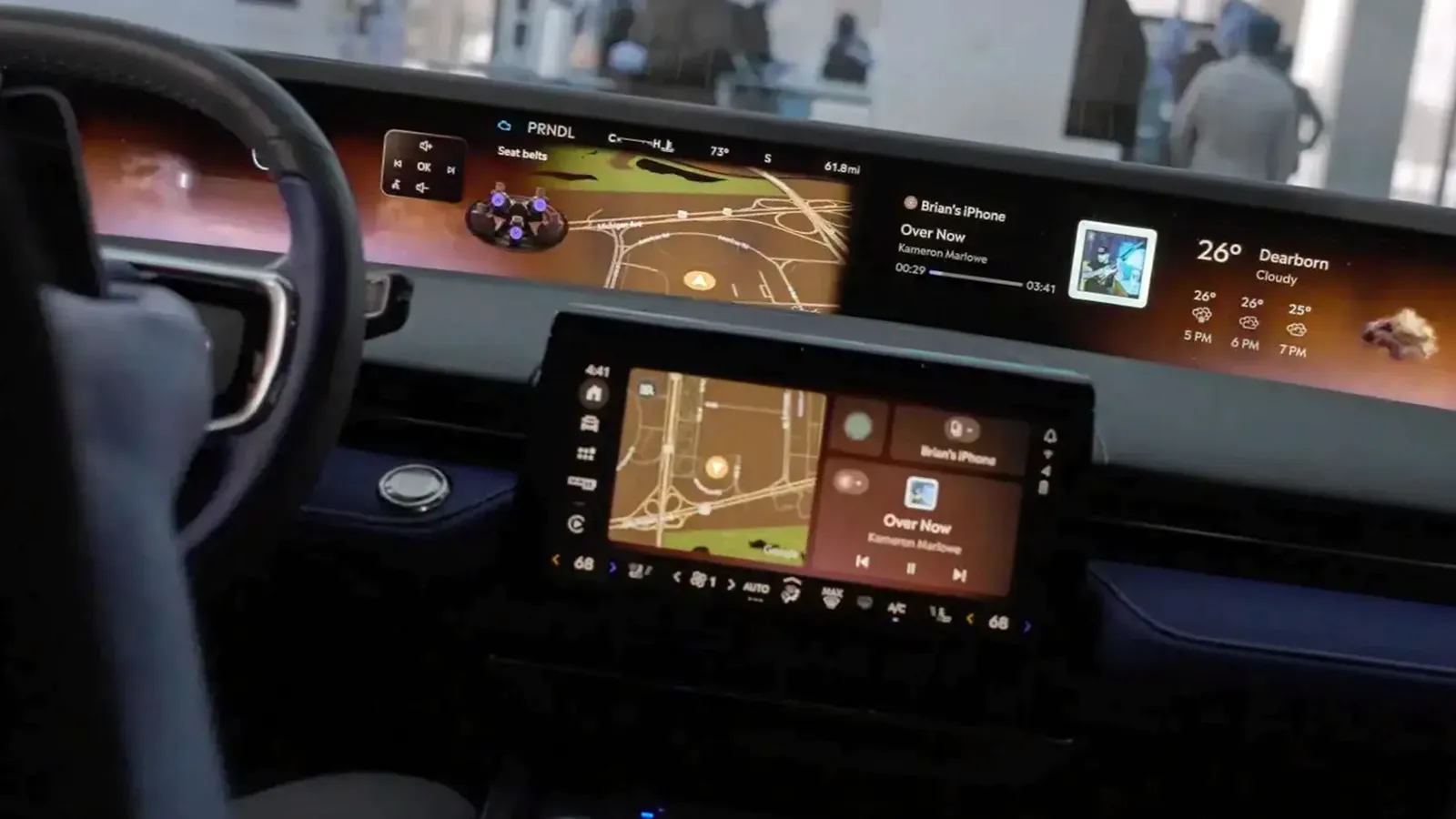 Pengalaman Baru Ford Integrasikan dengan Play Store dan Android Auto - credit: androidauthority - pibitek.biz - Google Map