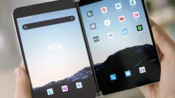 Paten baru Microsoft menunjukkan desain smartphone foldable terkunci - credit for: neowin - pibitek.biz - Investasi